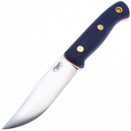 Нож Fox S, сталь D2, рукоять микарта синяя