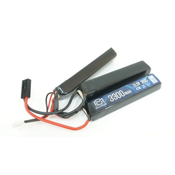 Аккумулятор BlueMAX Li-Po 11.1V 3300mah 20C, 3 x (128x21x19) мм (триплет)
